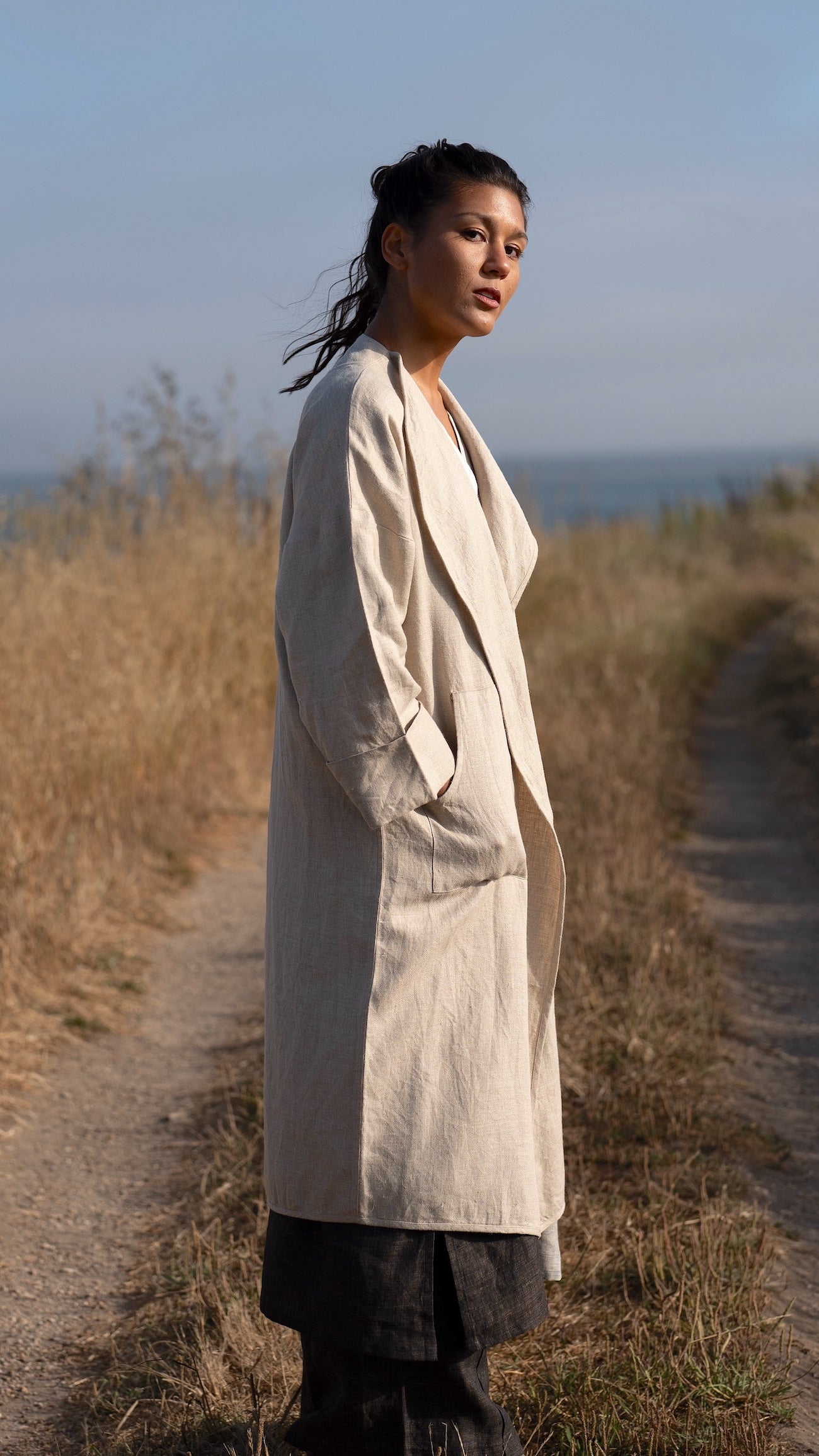 02.24.212 - Tara linen coat – Marigold Row