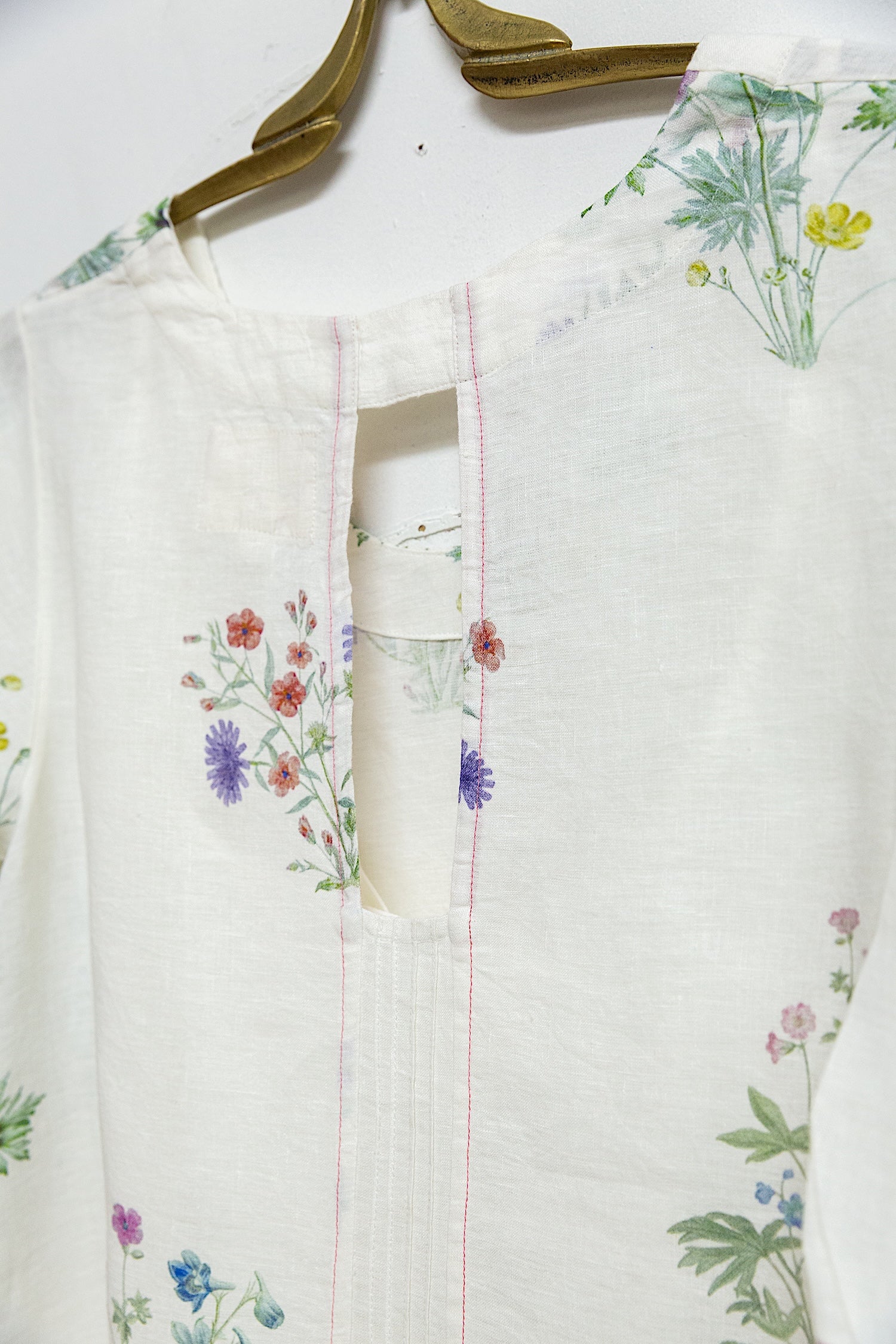 02.24.213 - Floral Linen Dress