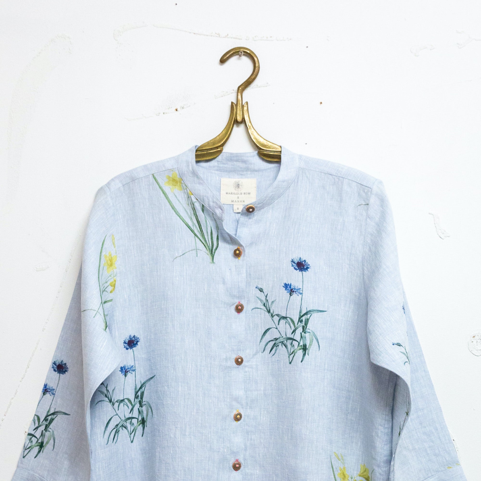 02.24.216 - Floral Linen Shirt