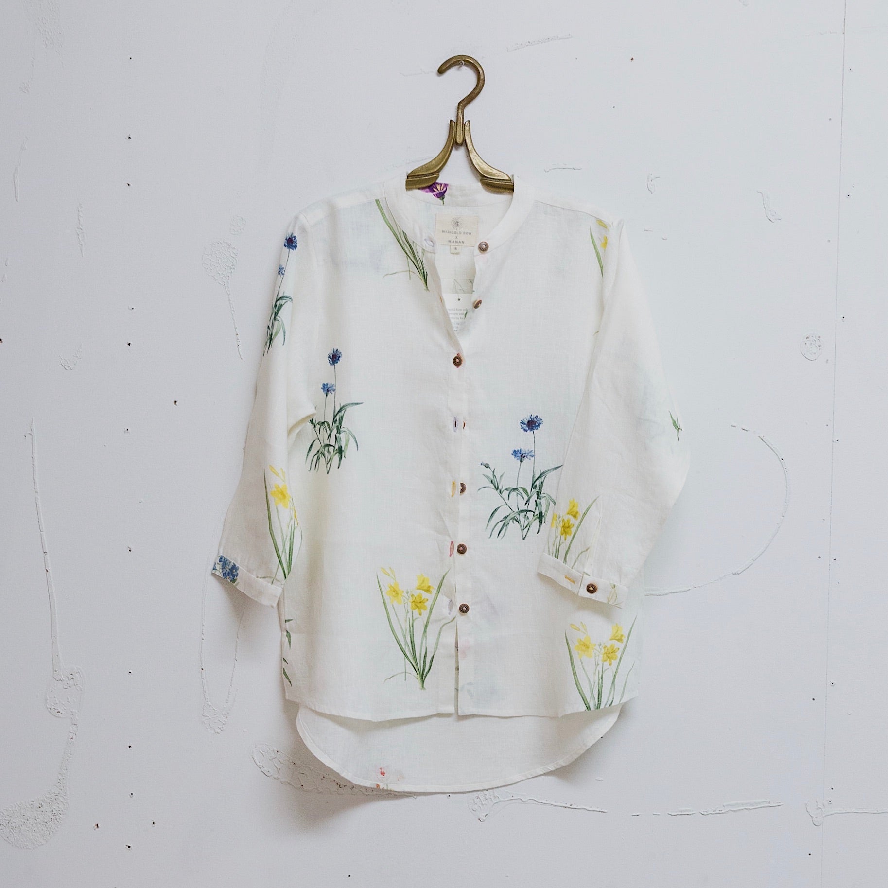 02.25.203 - Floral Linen Shirt