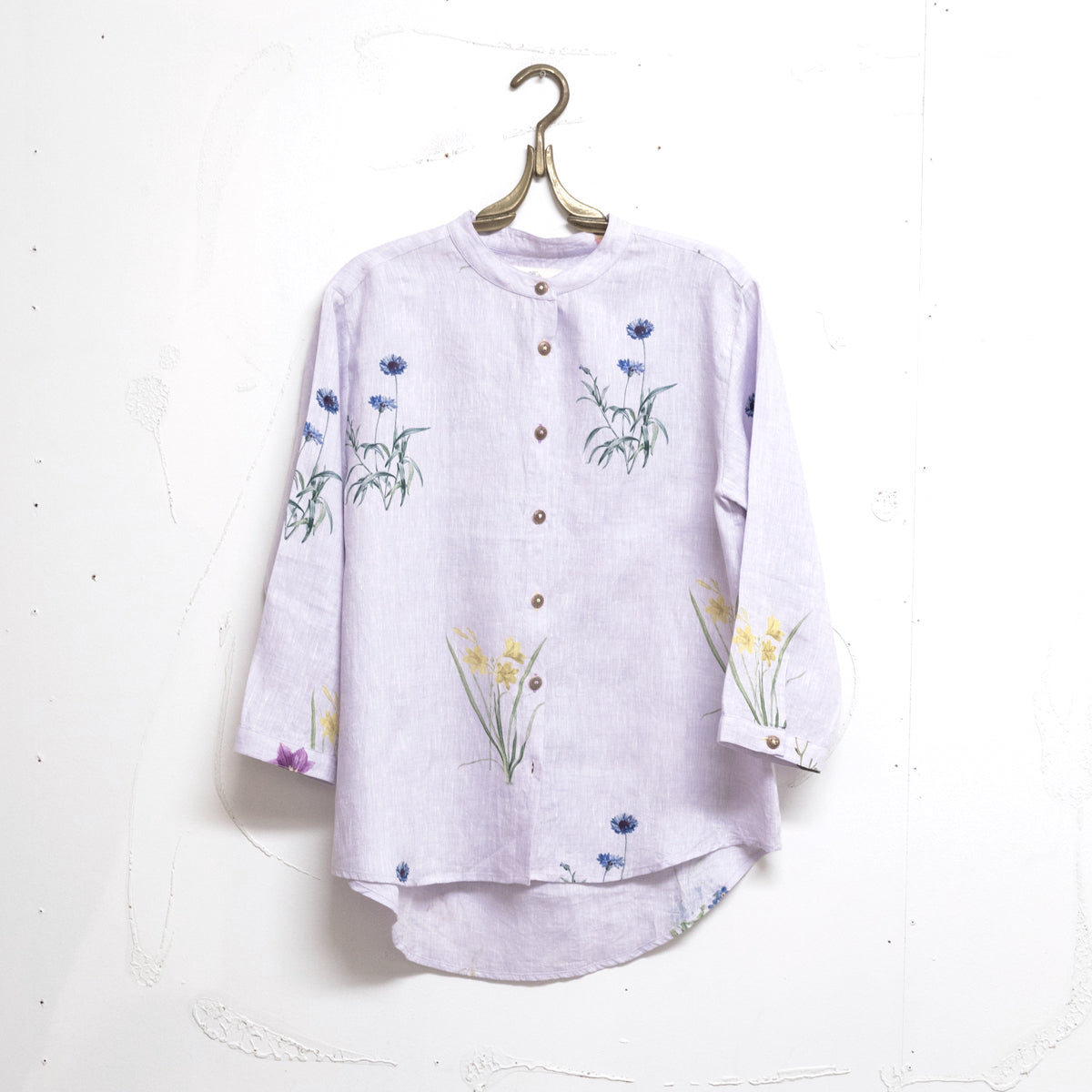 02.25.204 - Floral Linen Shirt