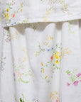 02.25.217b- Floral Linen Skirt