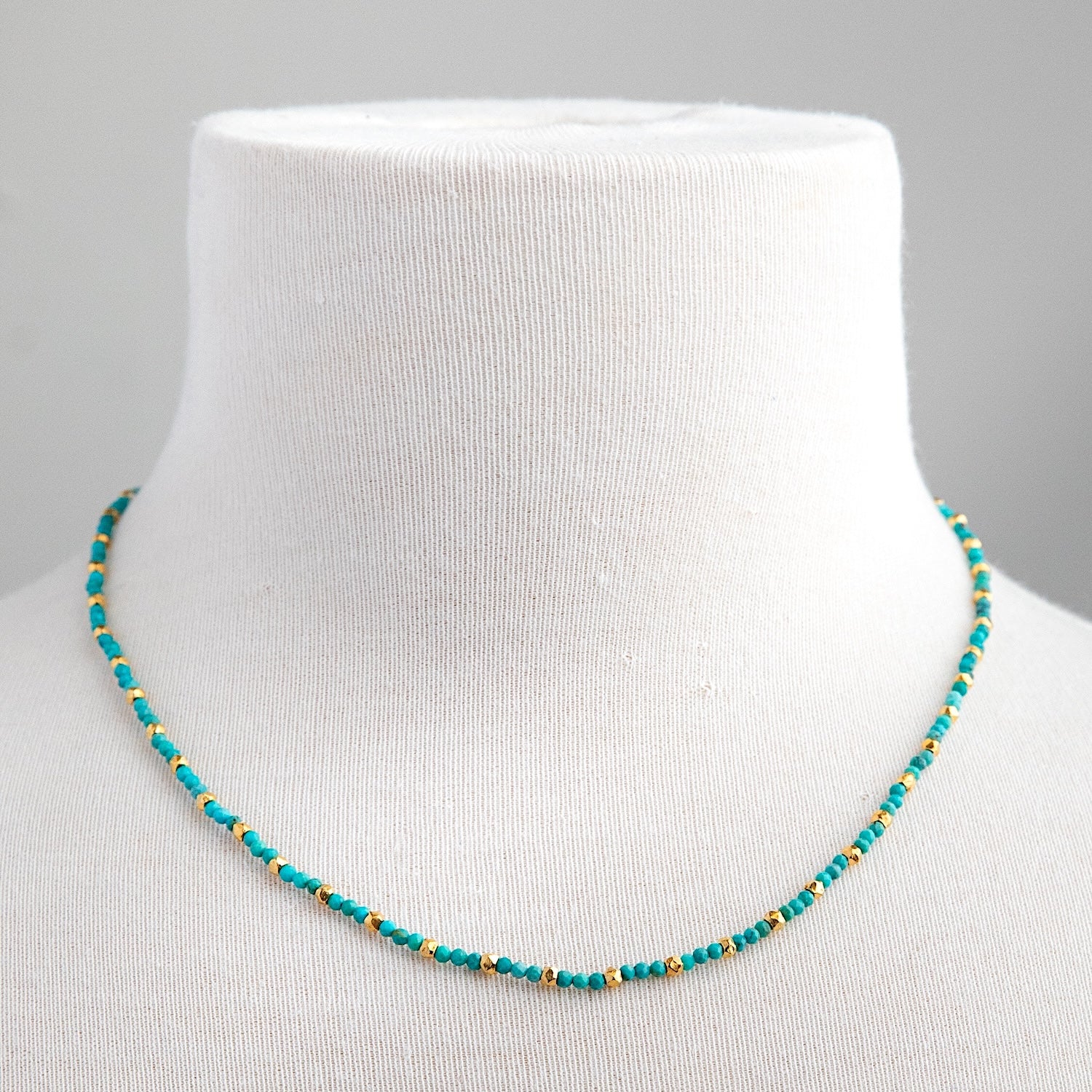 08.25.830 Turquoise Gold Necklace