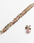 08.25.837 Silver Multi Tourmaline Bracelet