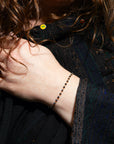 08.25.862 18kt Gold and Black Diamond Bracelet