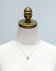 08.25.863 18kt Gold Necklace with Amethyst