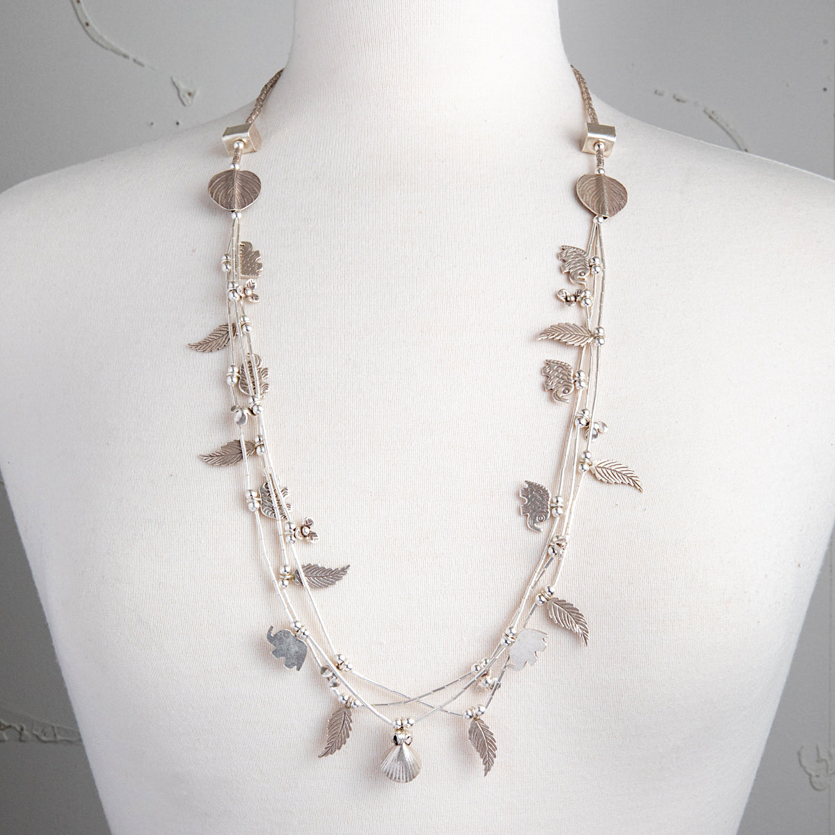 08.25.871 Silver Charm Necklace