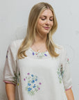 02.24.213 - Floral Linen Dress