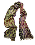 2341 Crinkled Silk Scarf