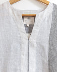 02.24.218 - Color Blocked Linen Tunic