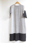02.24.218 - Color Blocked Linen Tunic