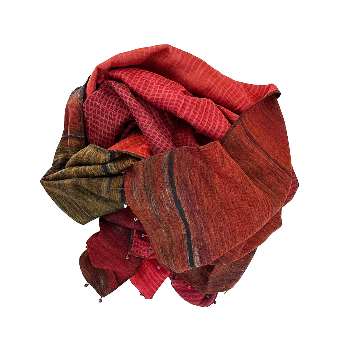 小物 TODAYFUL Wool Rib Stole 2437 wool silk stole – Marigold Row