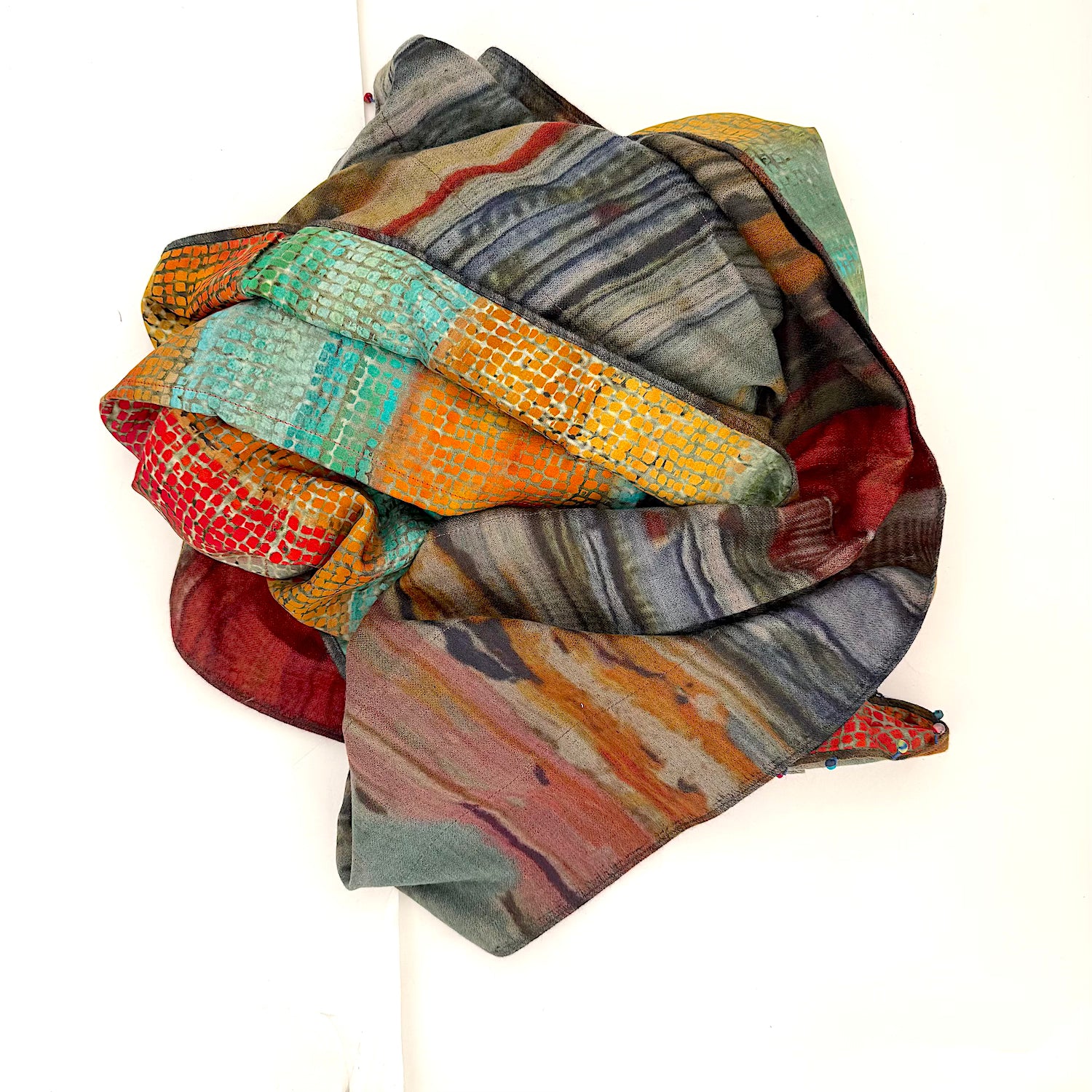 2448 wool silk stole – Marigold Row