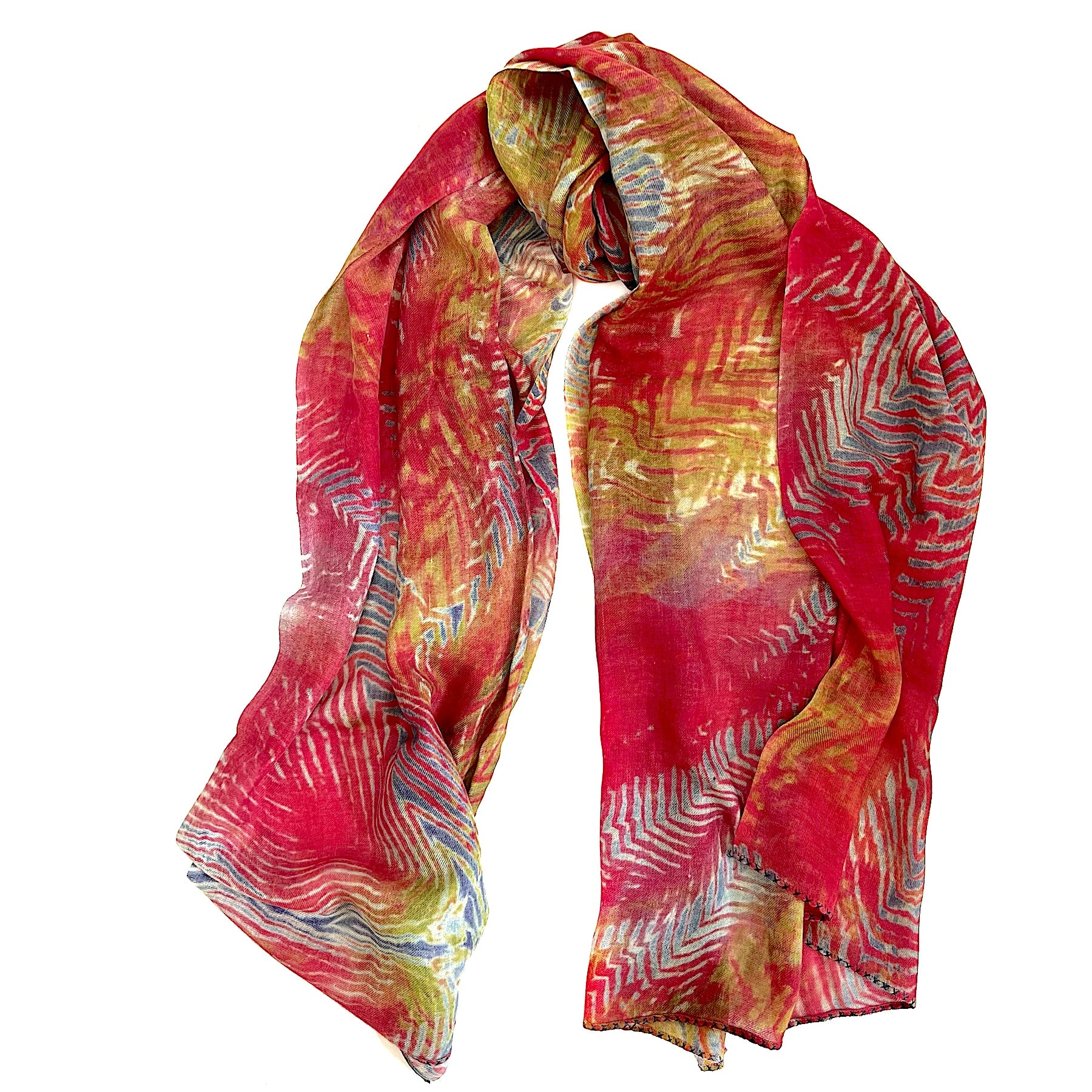 2444 wool silk stole – Marigold Row