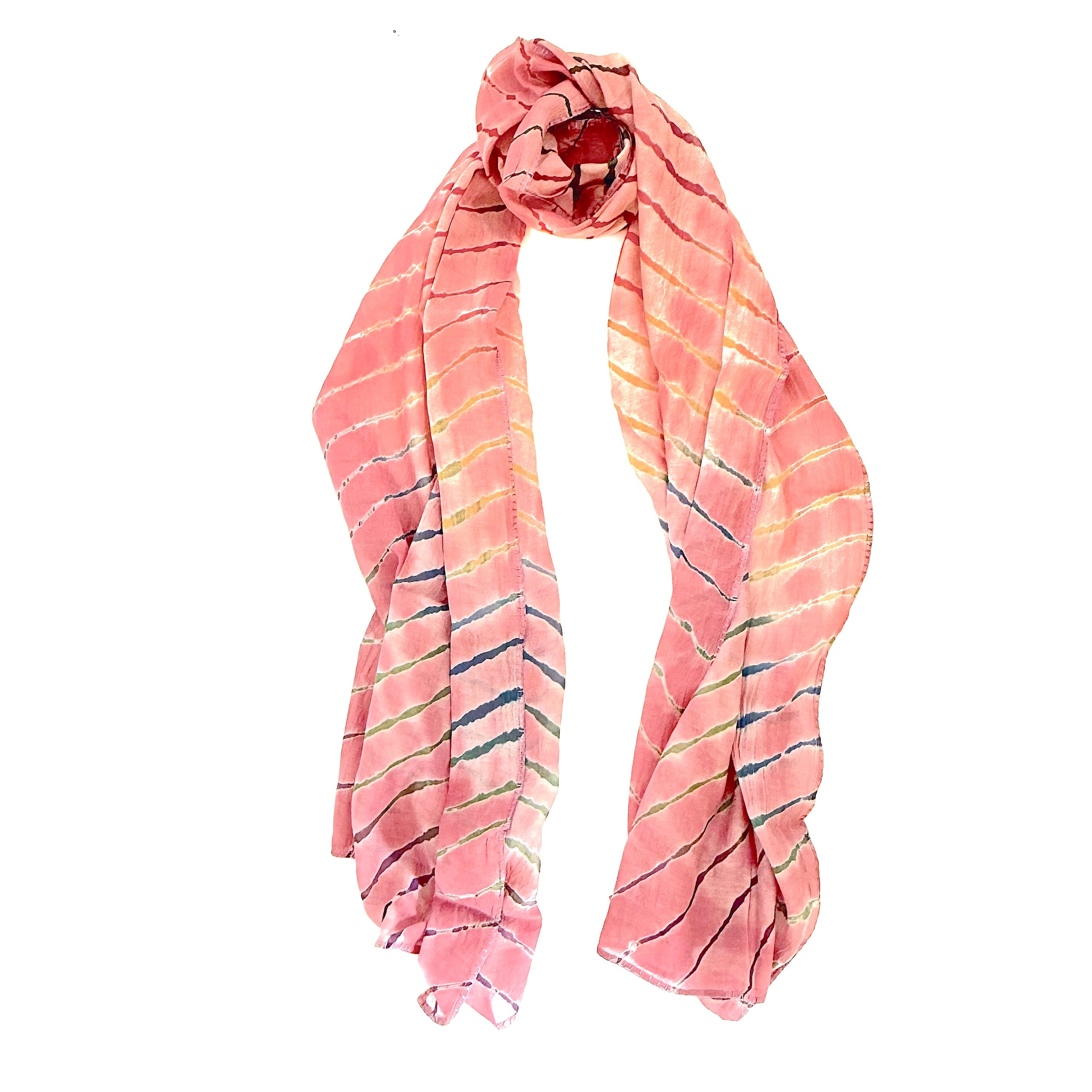 Silk / Yoli 小物 cotton Row Marigold – Scarf Silk Cotton 2529 24SS scarf khadi 小物