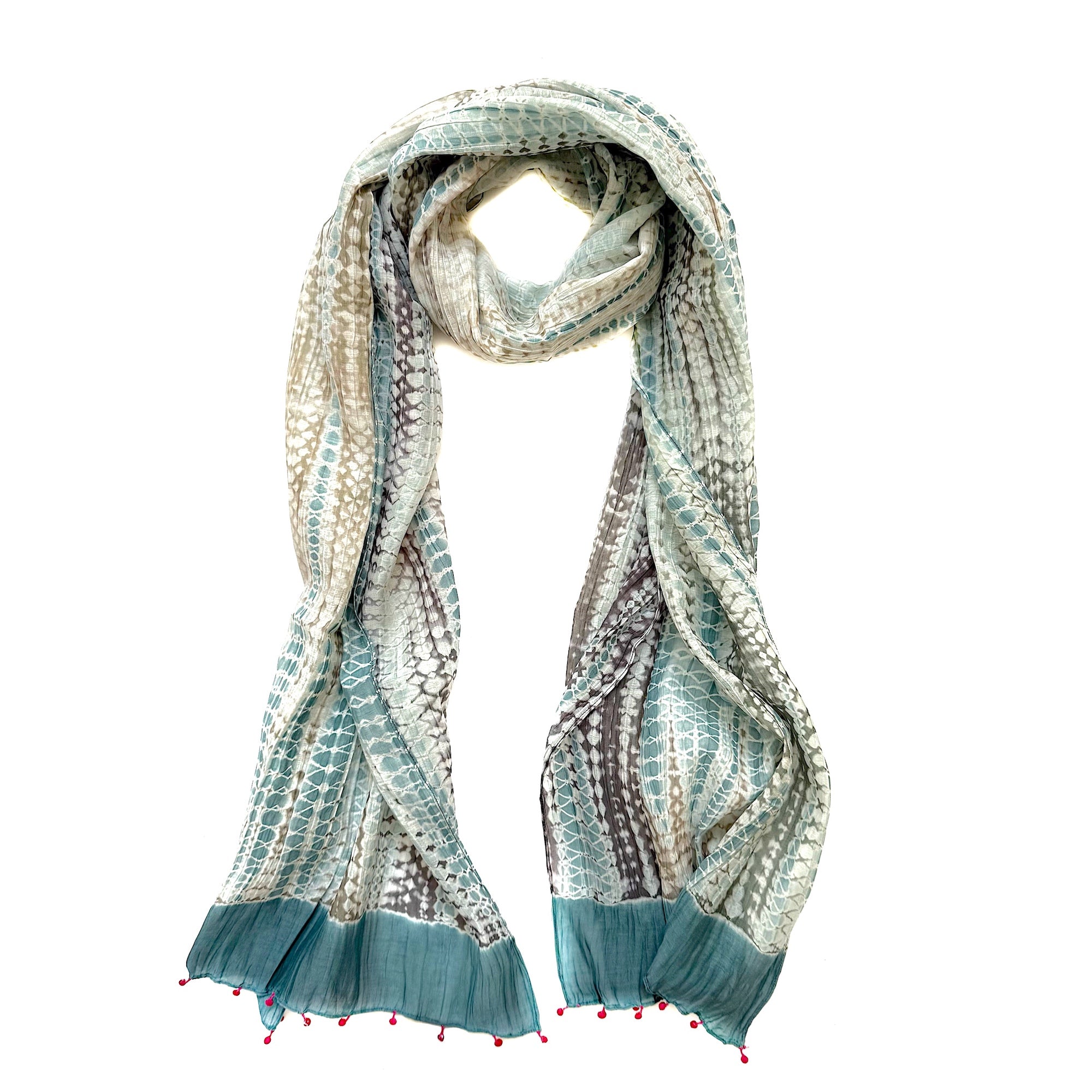 2538 Cotton Silk Scarf – Marigold Row