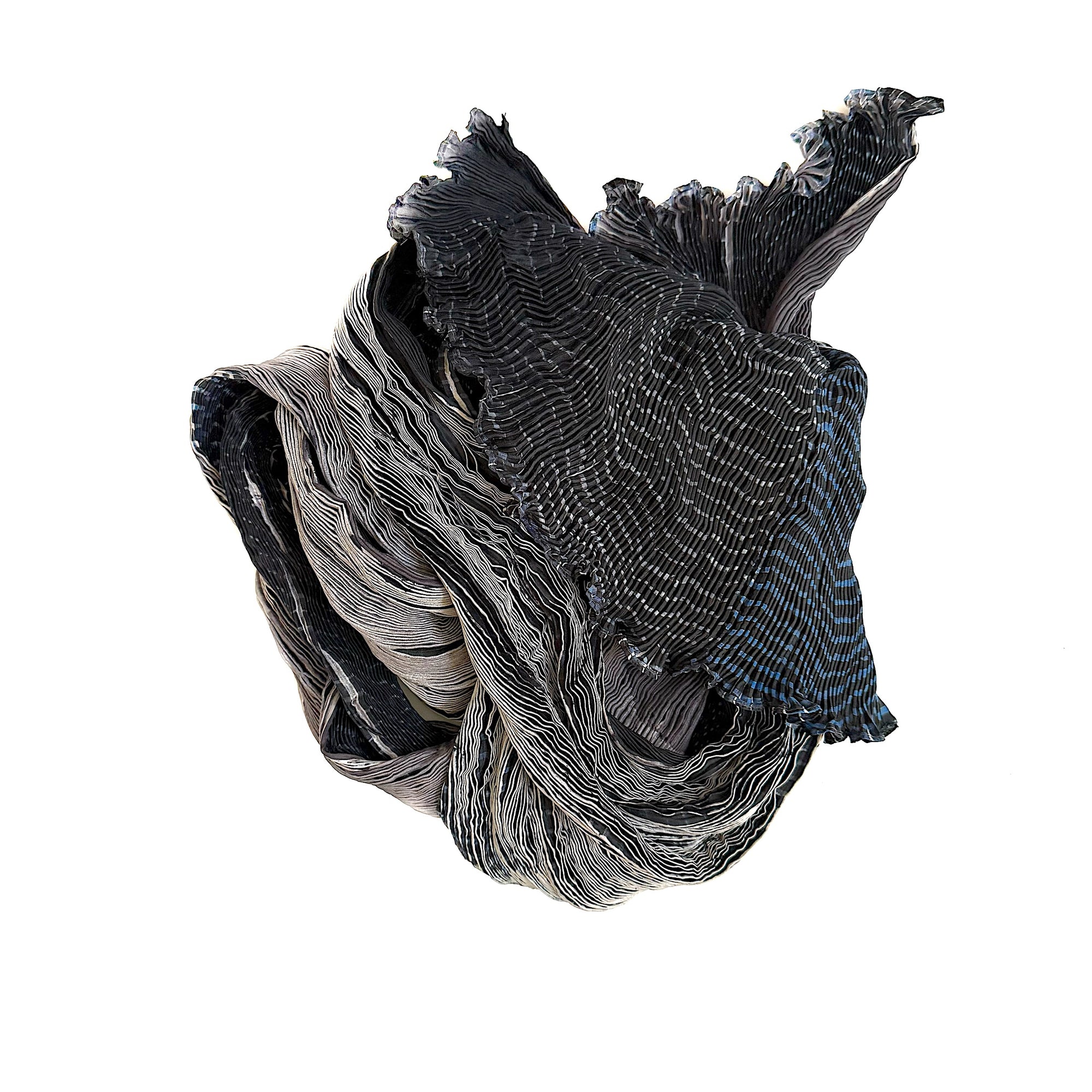 2561 Tie Dyed Silk Scarf