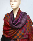 2673 Wool Silk Stole