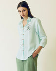 02.26.215 - Flower Linen Shirt