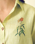 02.26.216 - Flower Linen Shirt