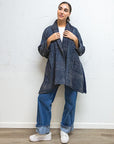 01.26.120 Quilted Cotton Swing Coat