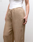 02.26.284 Straight Leg Linen Pants