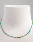 08.25.829 Turquoise Gold Necklace