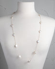 08.25.868 Silver Pearl Necklace