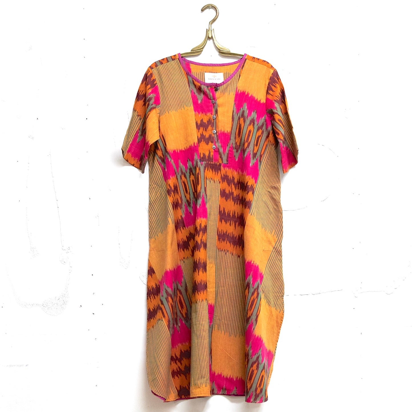 15.24.1501 - cotton ikat dress