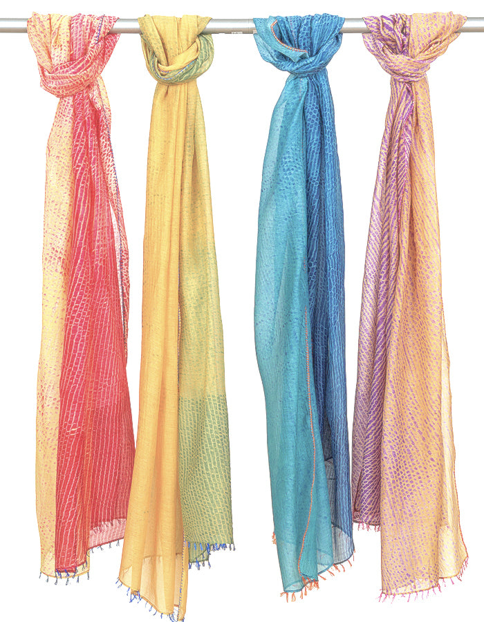 1520a cotton silk scarf
