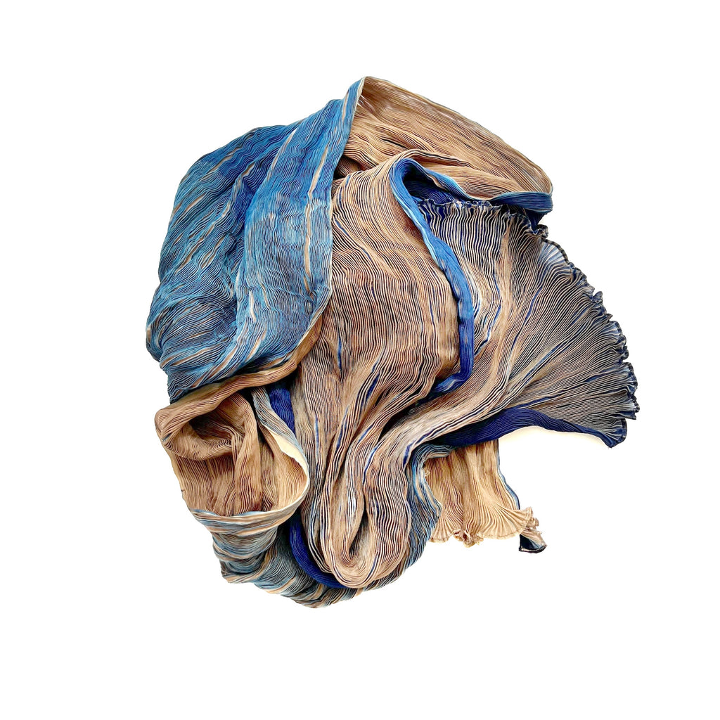 2346 dyed silk scarf