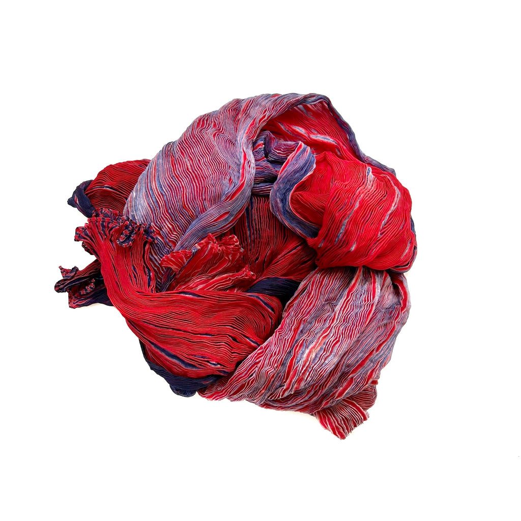 2347 dyed silk scarf