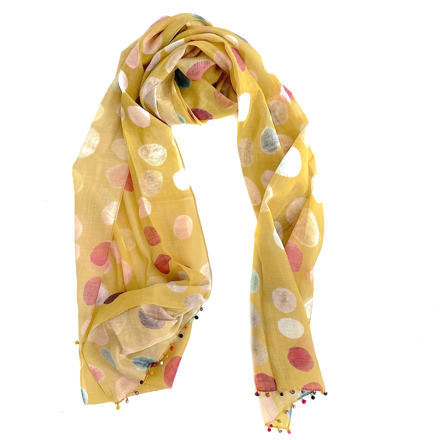 2383 cotton silk scarf