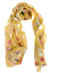 2383 cotton silk scarf