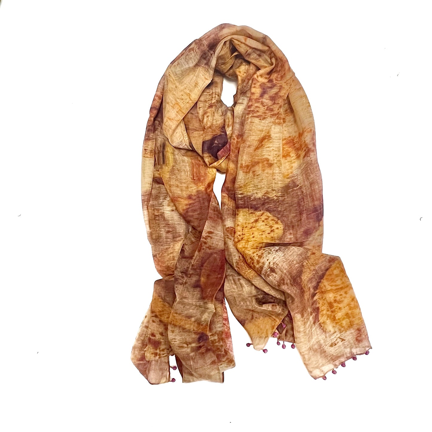 2386 cotton silk scarf