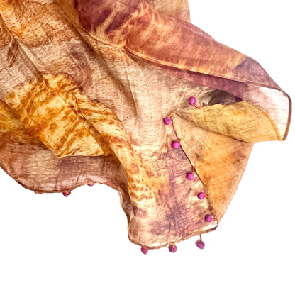 2386 cotton silk scarf