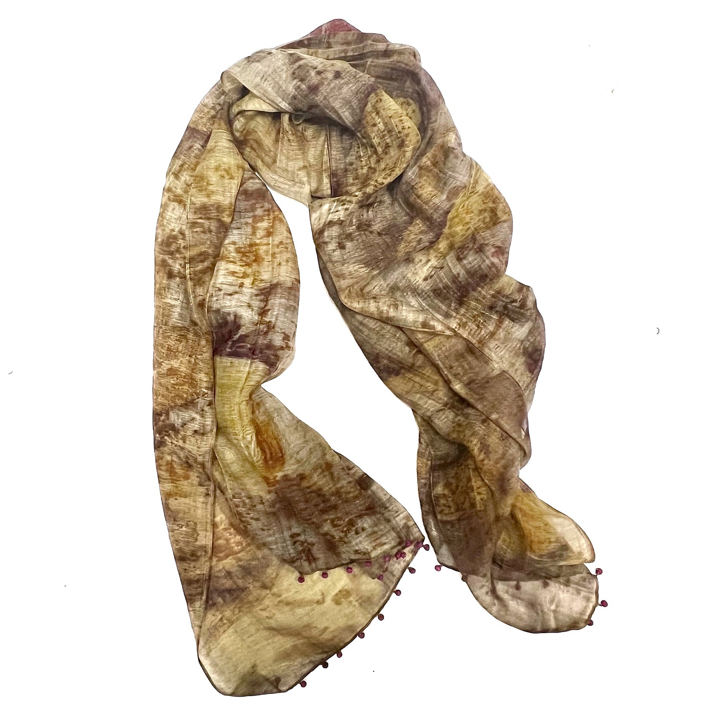 2387 cotton silk scarf