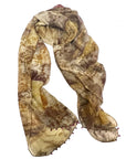 2387 cotton silk scarf