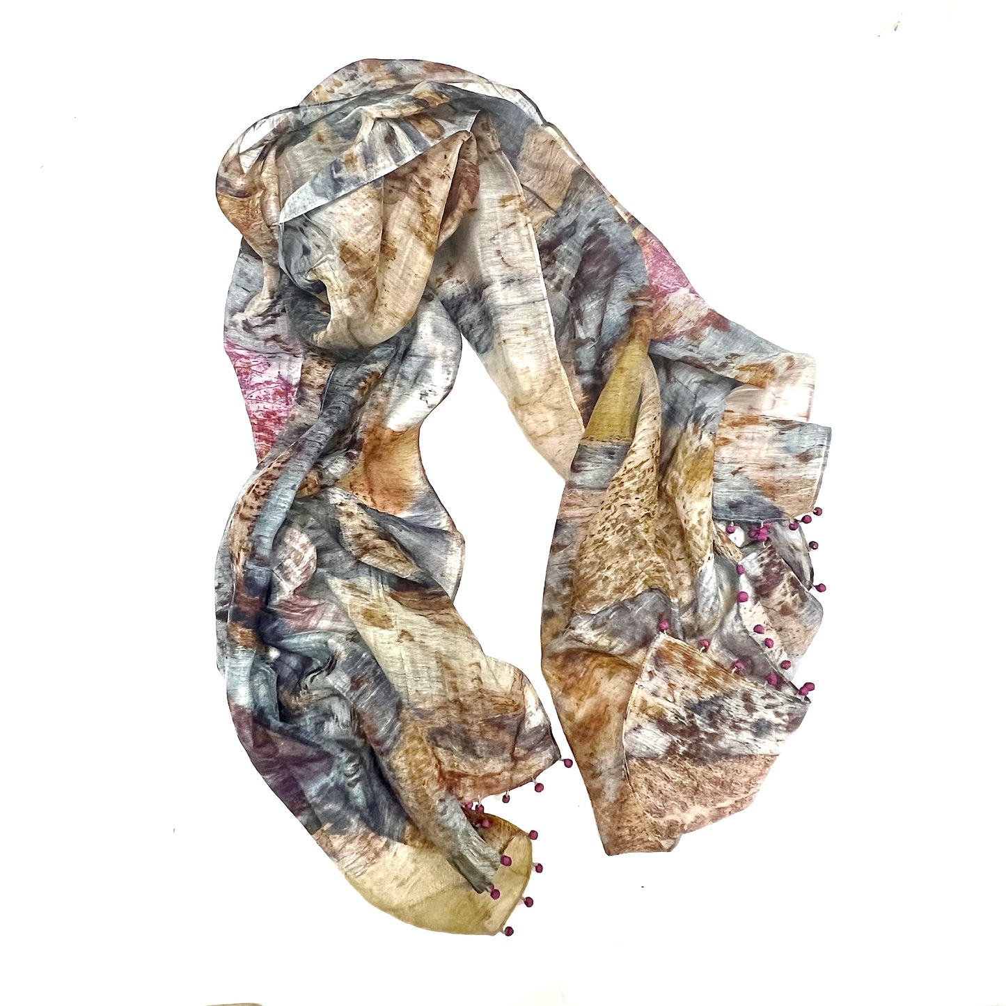 2389 cotton silk scarf