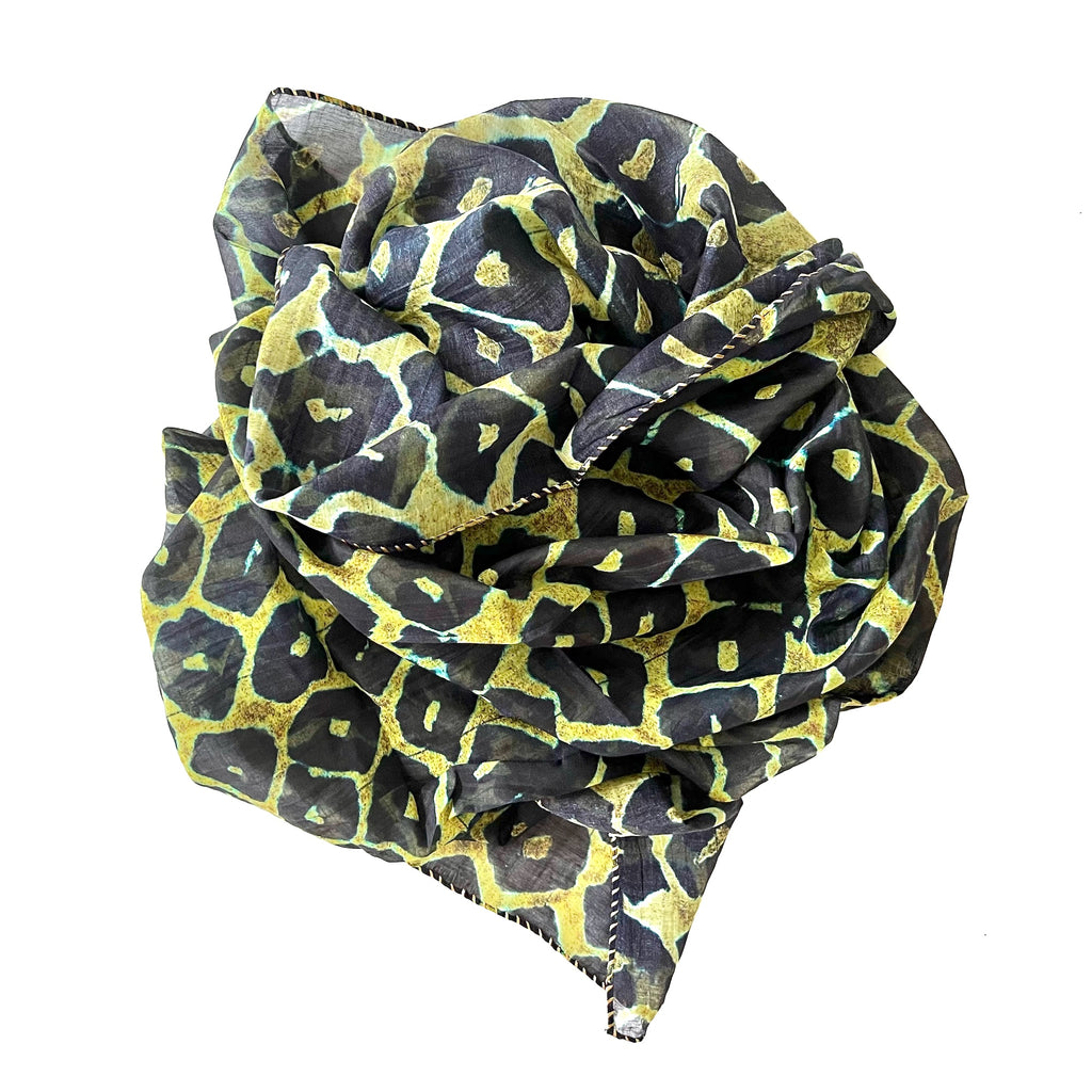 2395 cotton silk scarf