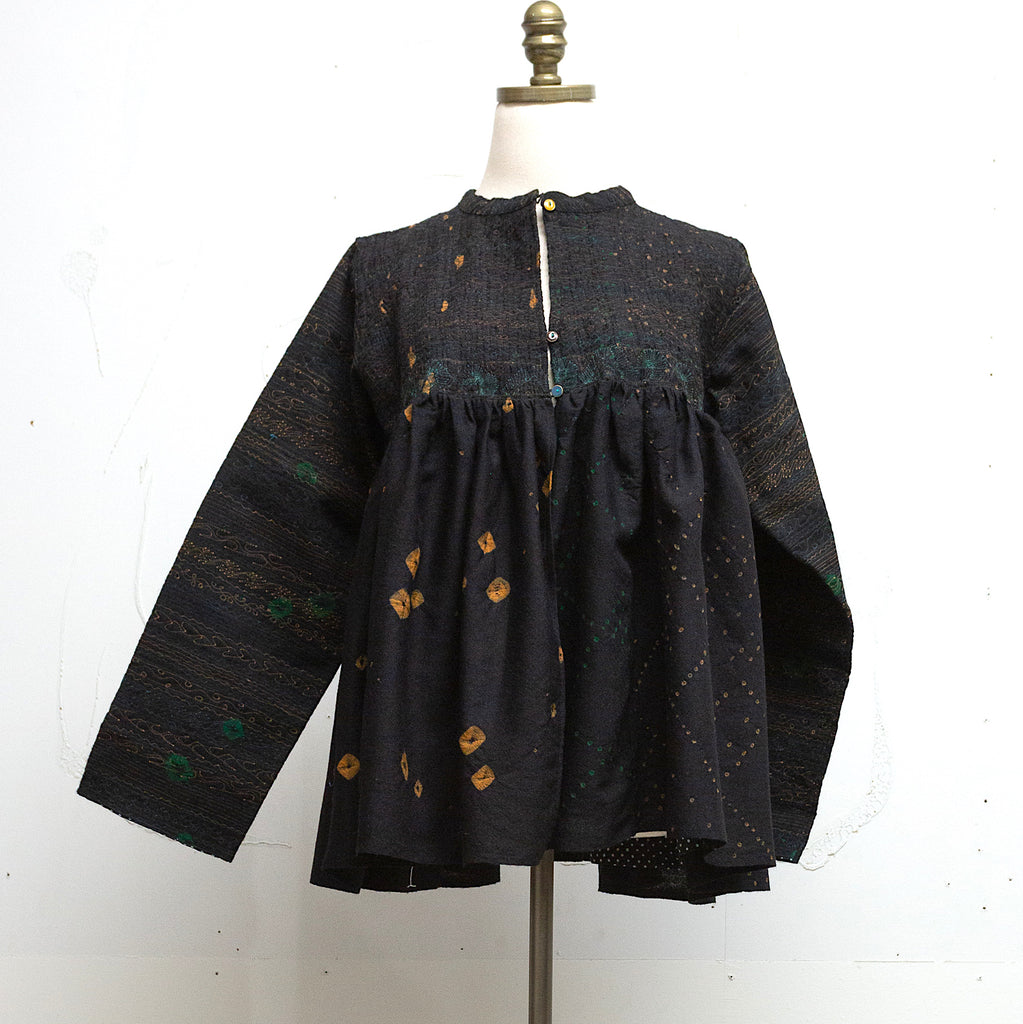 23i9 - wool silk blend short jacket