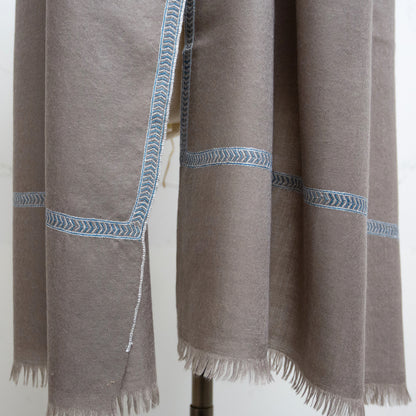 23KL3 hand embroidered cashmere scarf