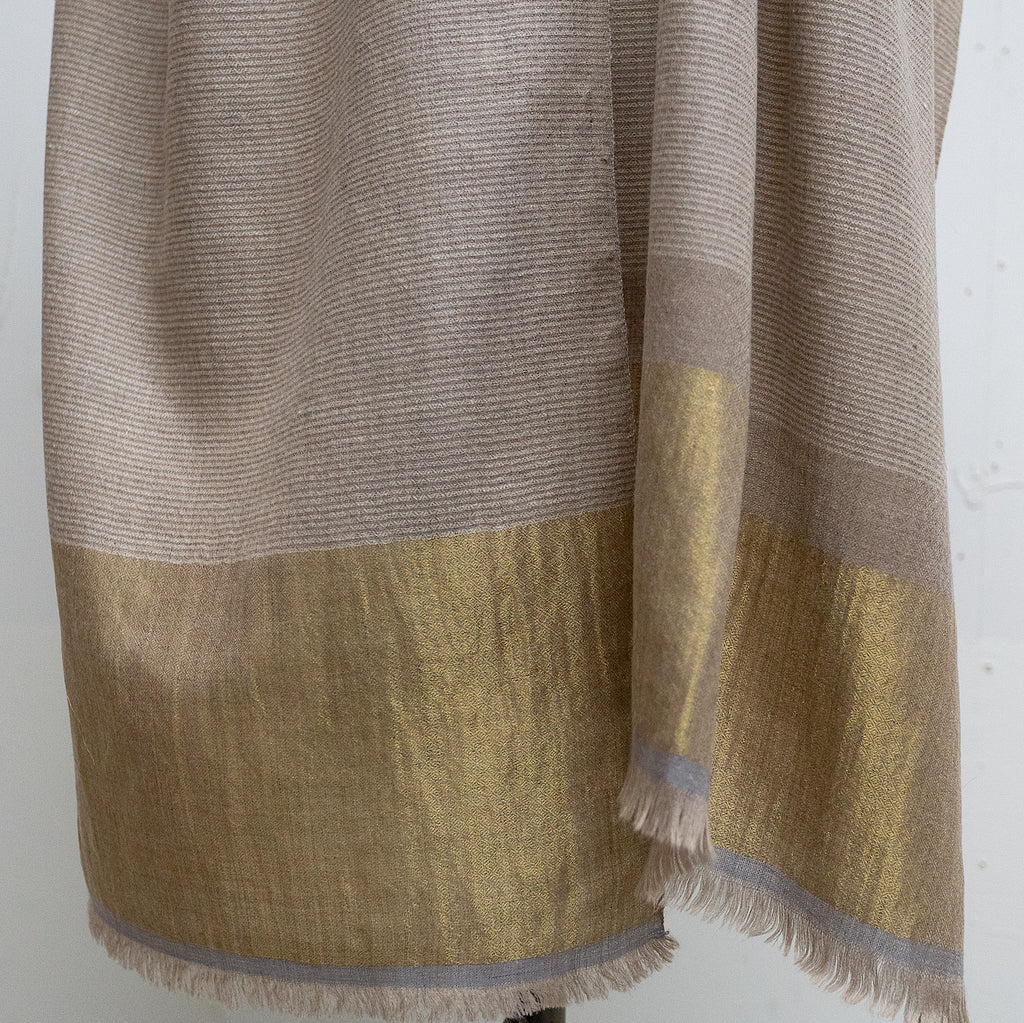 23KL5 wool cashmere blend stole