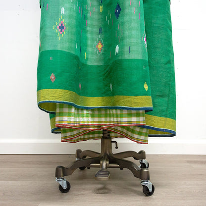 23i26 - cotton jamdani dress