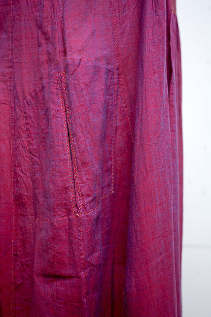 23i27 - cotton jamdani dress