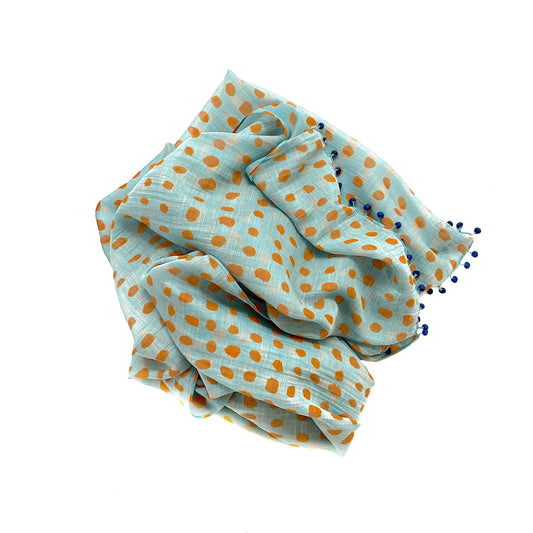 2424 cotton silk scarf