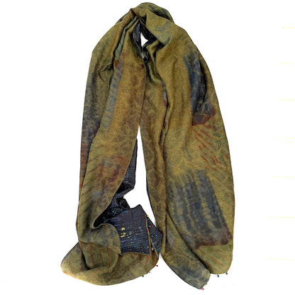 2440 wool silk stole