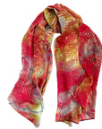 2444 wool silk stole