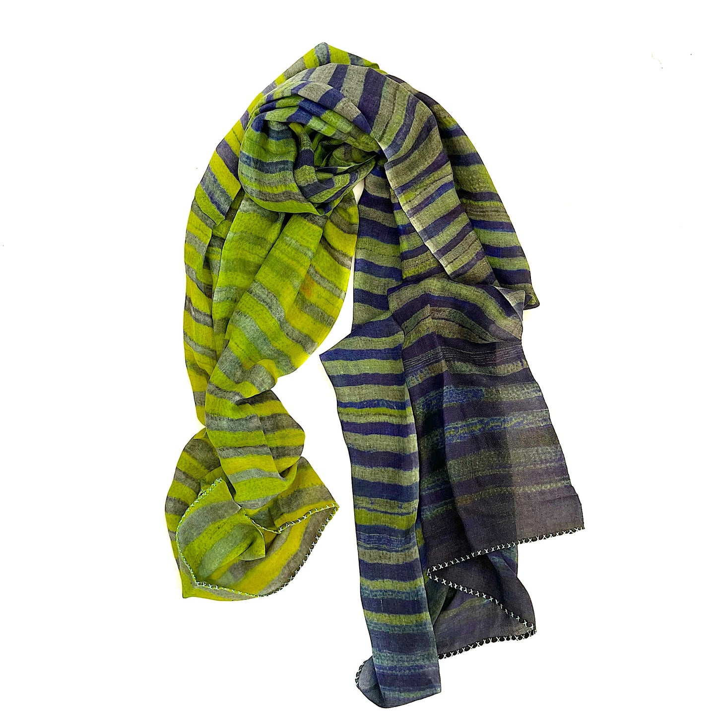 2448 wool silk stole