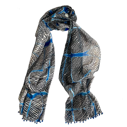 2450 cotton silk scarf